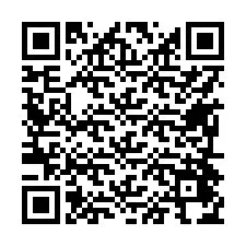 Codice QR per il numero di telefono +17694474697