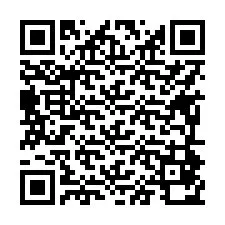 Código QR para número de telefone +17694870022