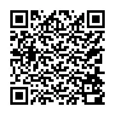 QR kód a telefonszámhoz +17704500711