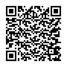 QR kód a telefonszámhoz +17707427138