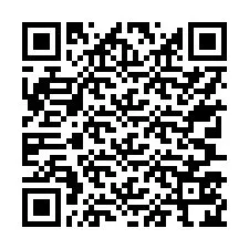 QR-koodi puhelinnumerolle +17707524130