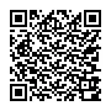 Código QR para número de teléfono +17707900034