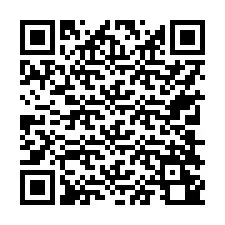 QR-код для номера телефона +17708240695