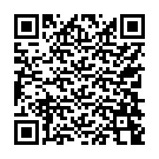 Código QR para número de telefone +17708248574