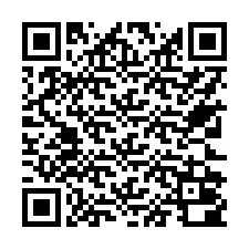 QR код за телефонен номер +17722000003