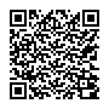 QR kód a telefonszámhoz +17722000005