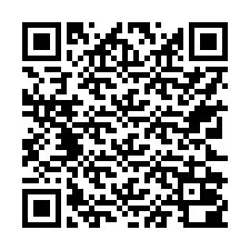 Código QR para número de telefone +17722000015