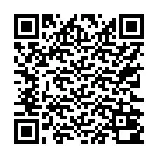 QR-koodi puhelinnumerolle +17722000019