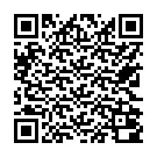 QR код за телефонен номер +17722000027