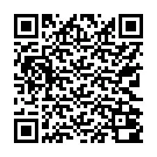 电话号码二维码 +17722000030