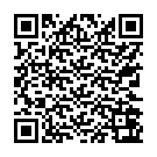 QR Code สำหรับหมายเลขโทรศัพท์ +17722063880