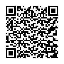 Código QR para número de telefone +17722187001