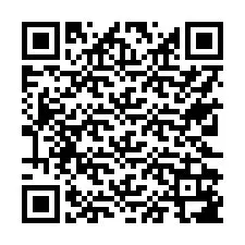 Codice QR per il numero di telefono +17722187092