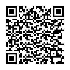 Código QR para número de telefone +17722234464