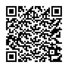 Código QR para número de teléfono +17722613421