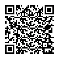 QR код за телефонен номер +17724021173