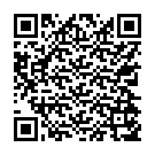 QR-koodi puhelinnumerolle +17724157878