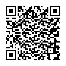 QR-koodi puhelinnumerolle +17726634109