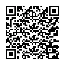 Código QR para número de teléfono +17733022540