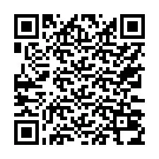 電話番号のQRコード +17733034259