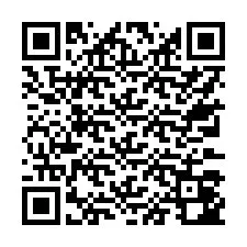 QR код за телефонен номер +17733042048