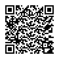 Codice QR per il numero di telefono +17733582303