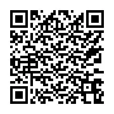 QR-koodi puhelinnumerolle +17733668001