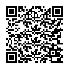 Kod QR dla numeru telefonu +17742000004