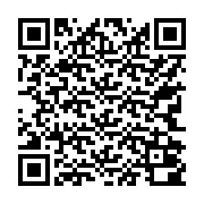 QR kód a telefonszámhoz +17742000020