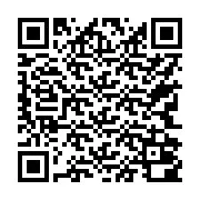QR-kood telefoninumbri jaoks +17742000021