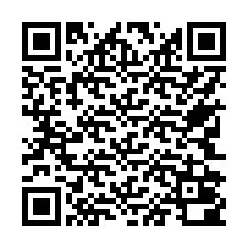 電話番号のQRコード +17742000023