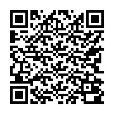 Kod QR dla numeru telefonu +17742000024