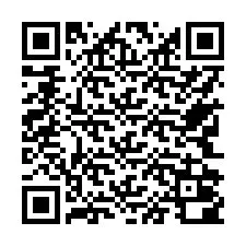 Código QR para número de teléfono +17742000027