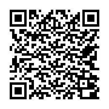 Codice QR per il numero di telefono +17742000037