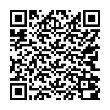 Código QR para número de teléfono +17742000038