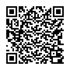 QR kód a telefonszámhoz +17742000042