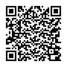 Kod QR dla numeru telefonu +17742000054