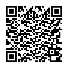 QR код за телефонен номер +17742000055