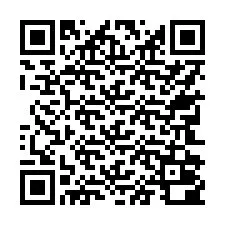 Kod QR dla numeru telefonu +17742000058