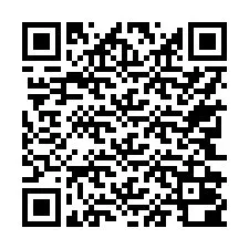 QR код за телефонен номер +17742000069