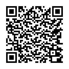 QR код за телефонен номер +17742000086