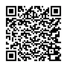 Código QR para número de telefone +17742000090