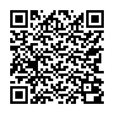 QR-code voor telefoonnummer +17742000094