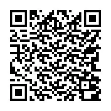 QR код за телефонен номер +17742000114