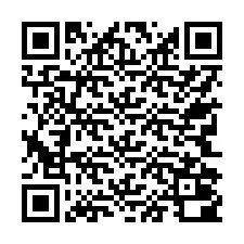 Kod QR dla numeru telefonu +17742000124