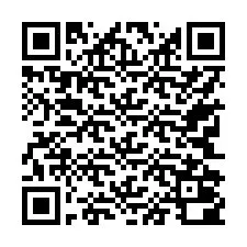 Codice QR per il numero di telefono +17742000135