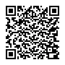QR Code สำหรับหมายเลขโทรศัพท์ +17742000148