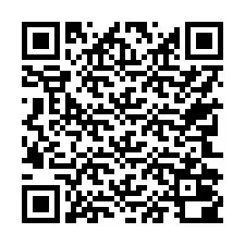 Kod QR dla numeru telefonu +17742000149