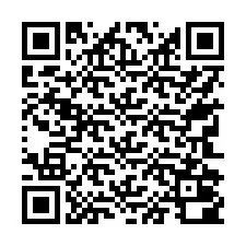 QR-код для номера телефона +17742000150