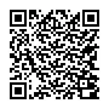 Kod QR dla numeru telefonu +17742000162